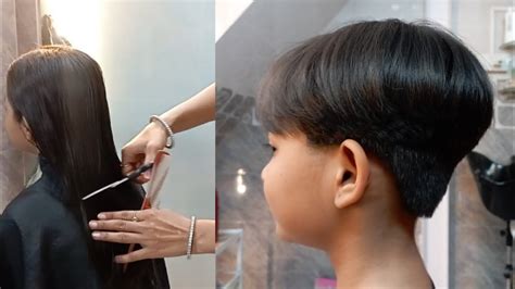 mushroom cut for girl child|Little girl mushroom haircut (2019) / How to cut mushroom haircut.